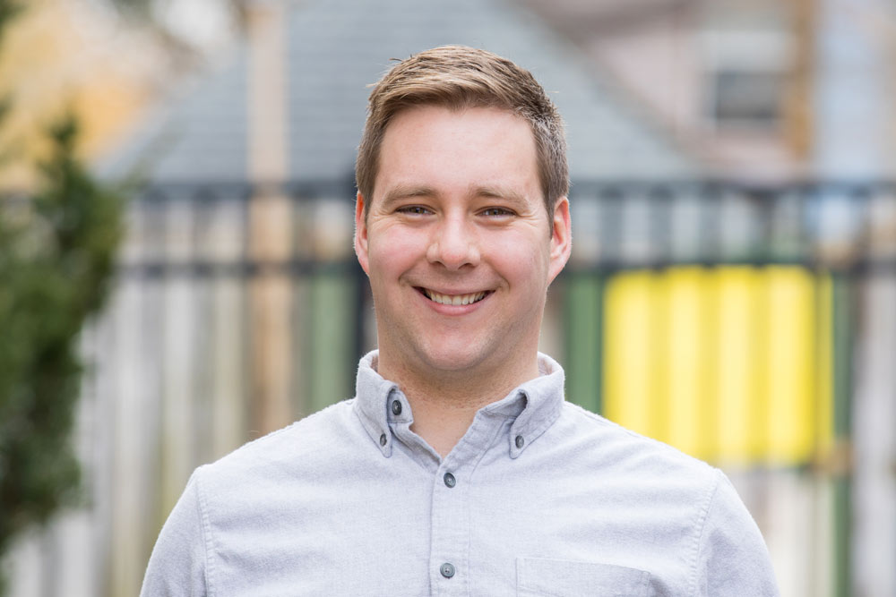 Portrait of Nick Hawn